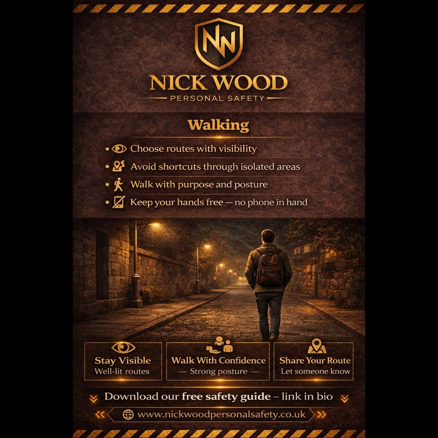 Most people don&rsquo;t get into trouble because they lack courage.
They get into trouble because they lack awareness.

Travel safety isn&rsquo;t about paranoia.
It&rsquo;s about preparation.

Small habits:
&bull; Where you sit
&bull; How you walk
&b