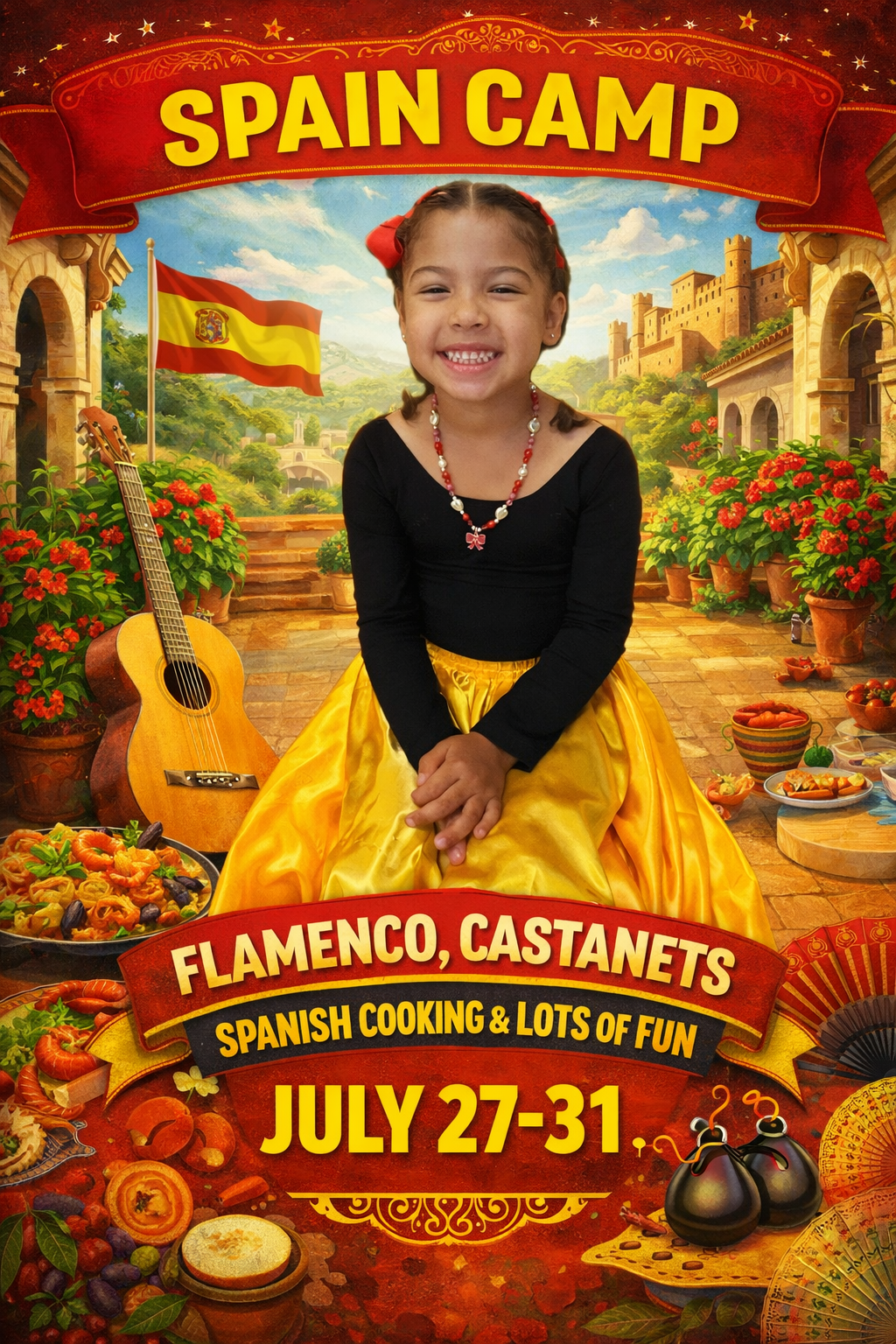 Summer Camp  JULY 27-31  Spain-flamenco Music & culture