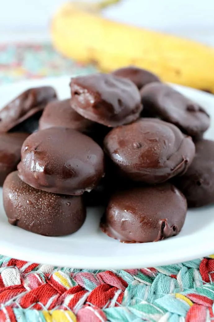 Chocolate Covered Banana Bites Mess-Free No-Bake Desserts for Kids & Toddlers