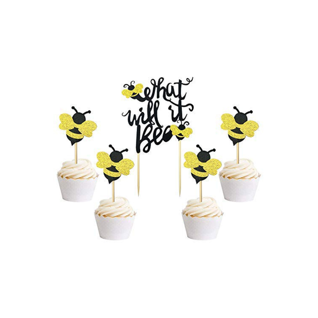 What Will It Bee? Cake Topper