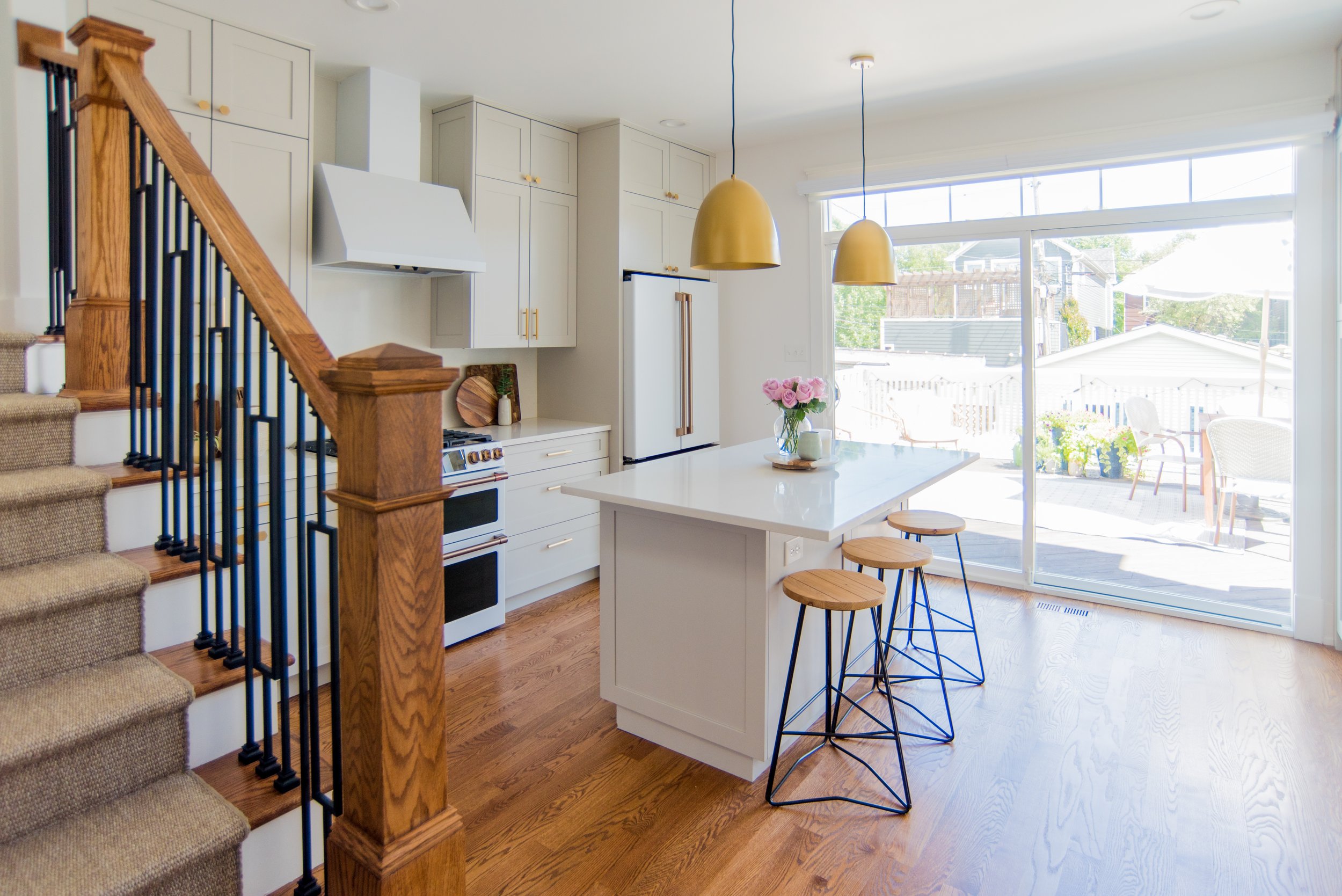 kitchen with natural light