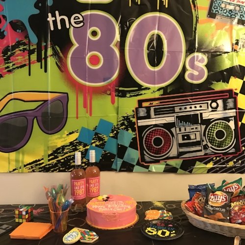 80s Themed Birthday