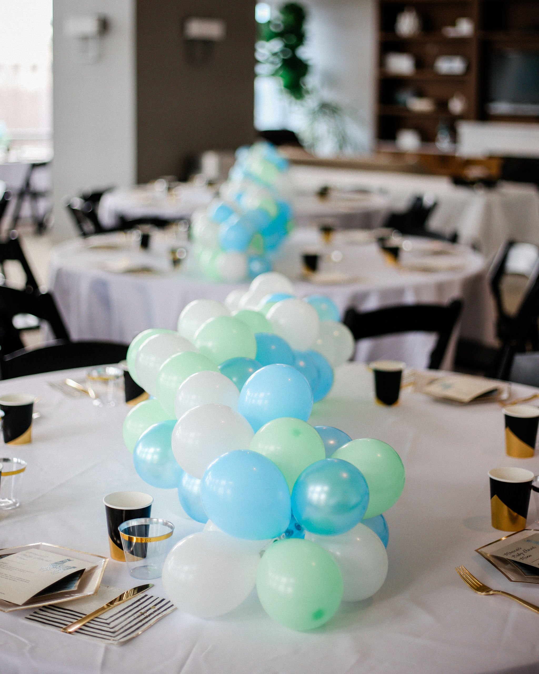 Balloon decor for Baby Shower