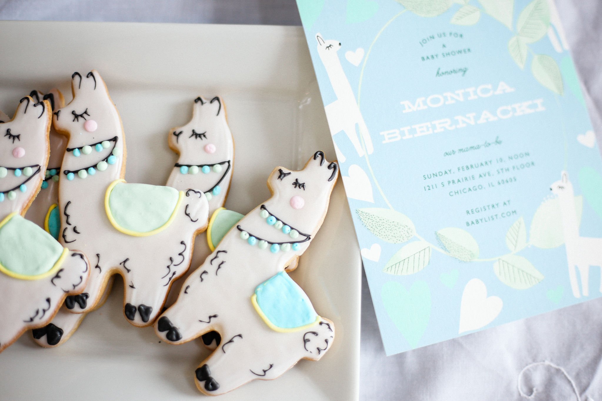 llama sugar cookies