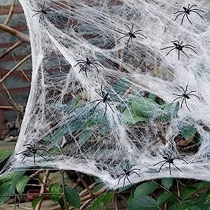 Spider Webs Halloween Decorations