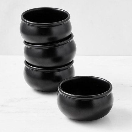 Cauldron Stoneware Soup Bowls, Set of 4