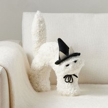 Witch Hat Cat Shaped Pillow