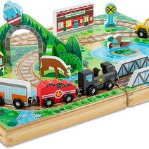 Wooden Train Set