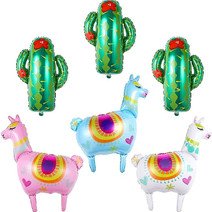 Llama Cactus Balloons