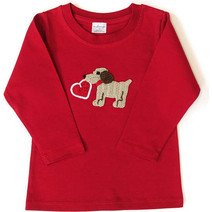 Valentine Puppy Tee