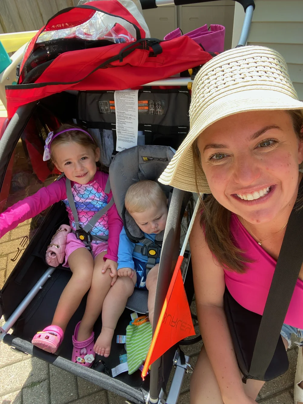 burley honey bee bike trailer