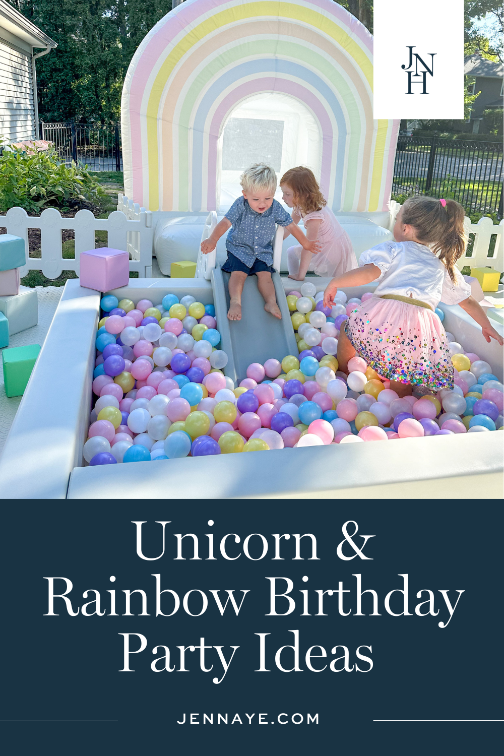 Rainbow / Birthday Shine Bright Rainbow Party