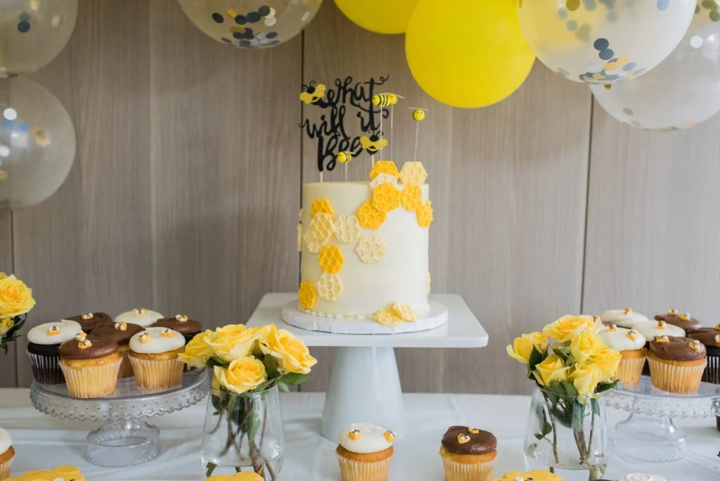 Bee Gender Reveal Theme