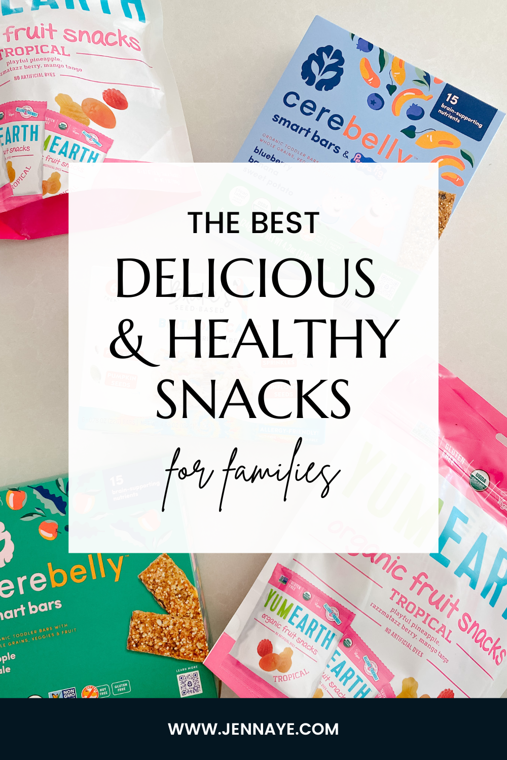 the best delicious and healthy snacks for families