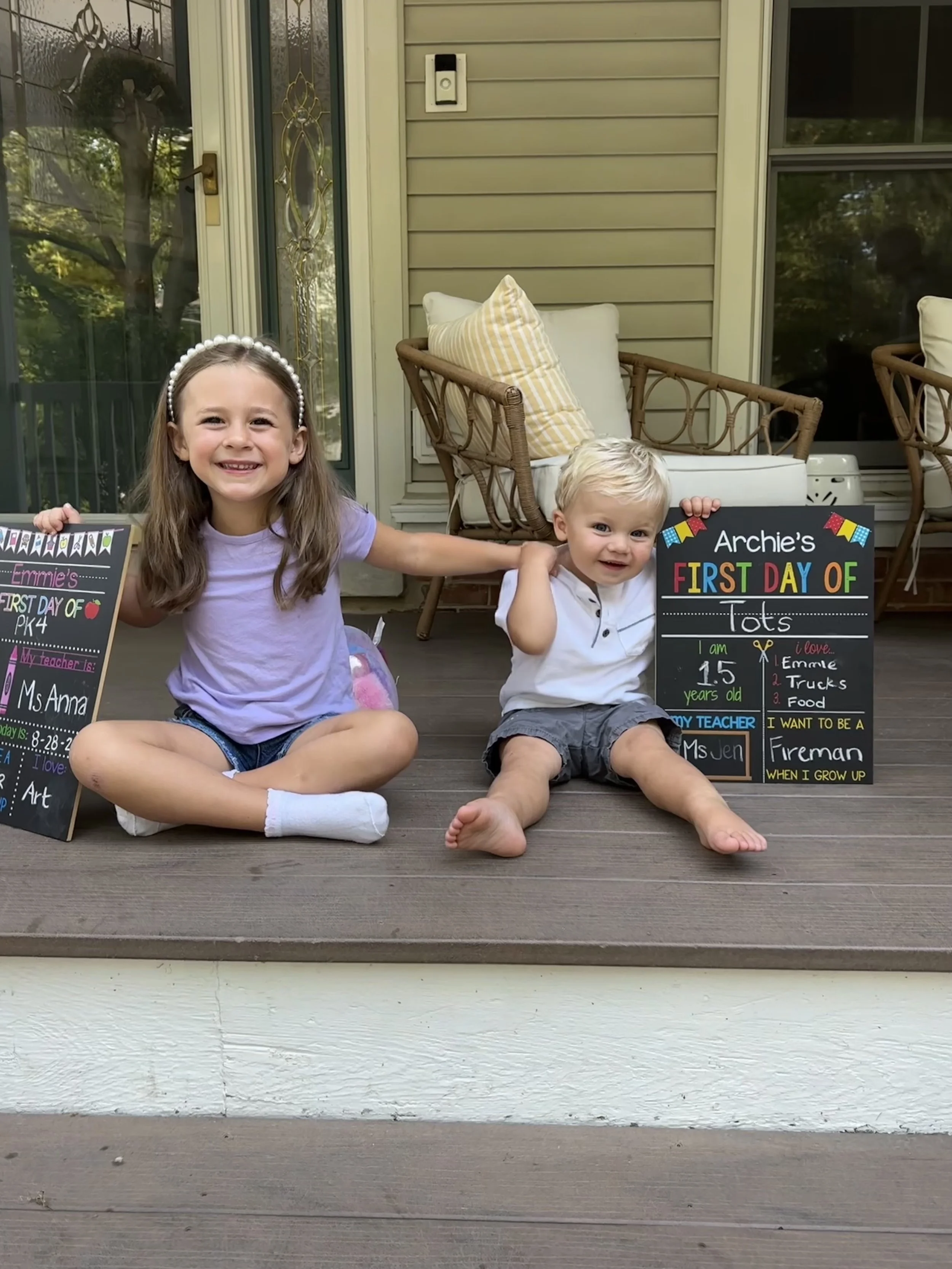The Best First Day of School Signs