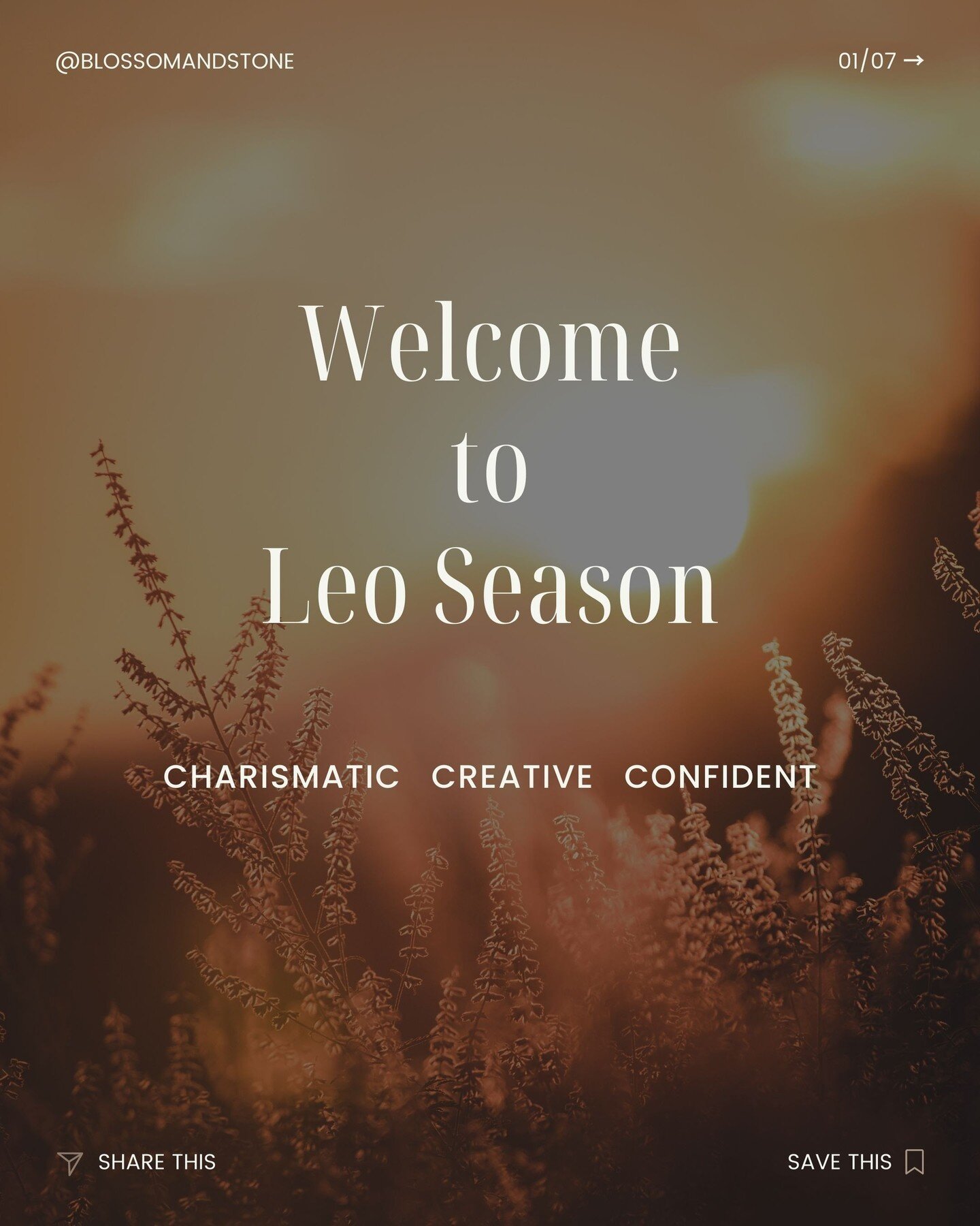 🔥 Leo season is here to set the stage ablaze!⁠
⁠
Get ready for a month filled with fiery passion, fierce determination, and unstoppable confidence.⁠
⁠
Embrace your inner lion and let your light shine like never before. It's time to roar and leave yo