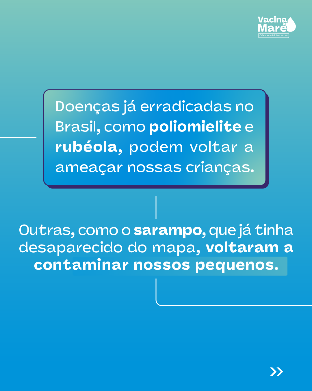 Vacina para crianças na Maré