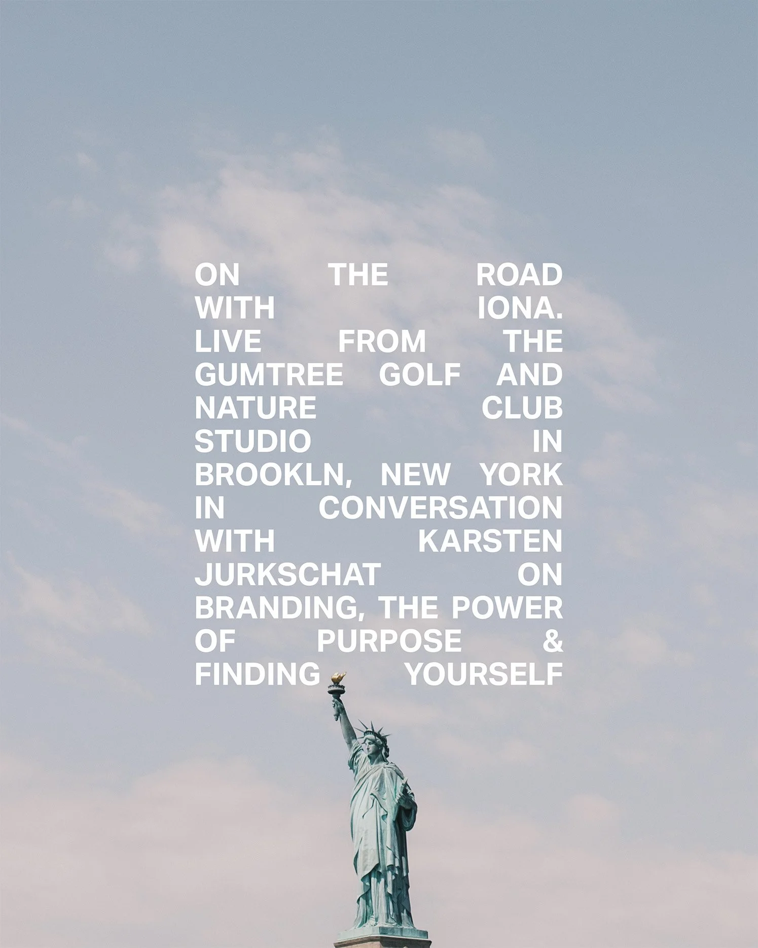 On The Road with Iona live from the Gumtree Golf & Nature Club studio in Brooklyn, NY