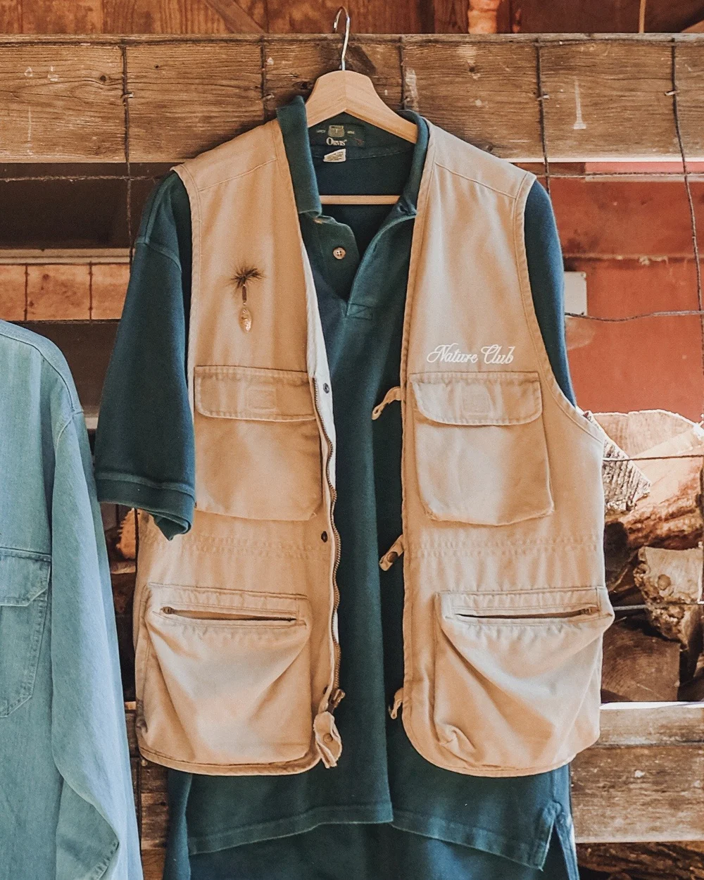 Vintage Abercrombie Adirondack Trail Field Guide Fishing Vest