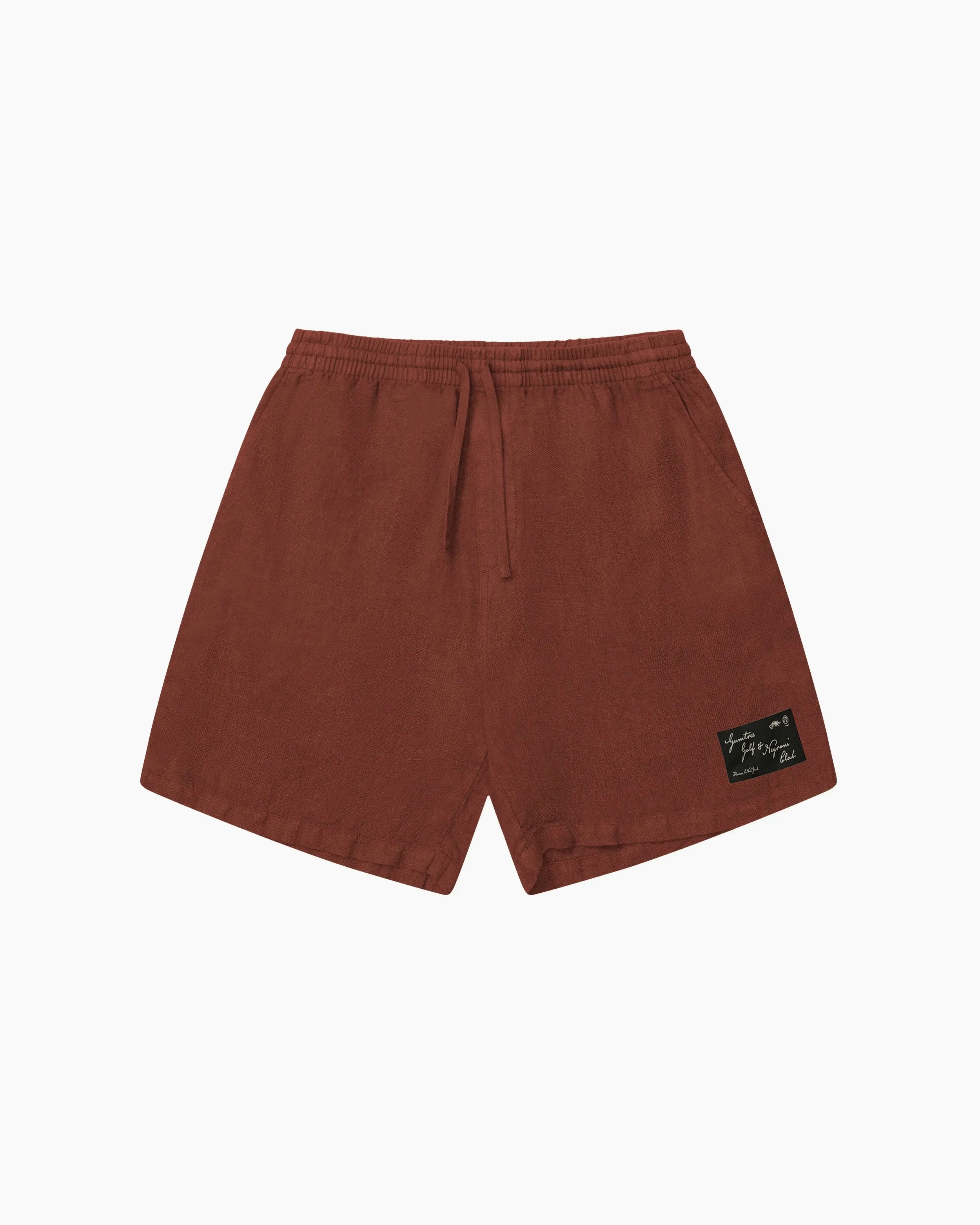 ISTO x GGNC - Linen Shorts in Negroni