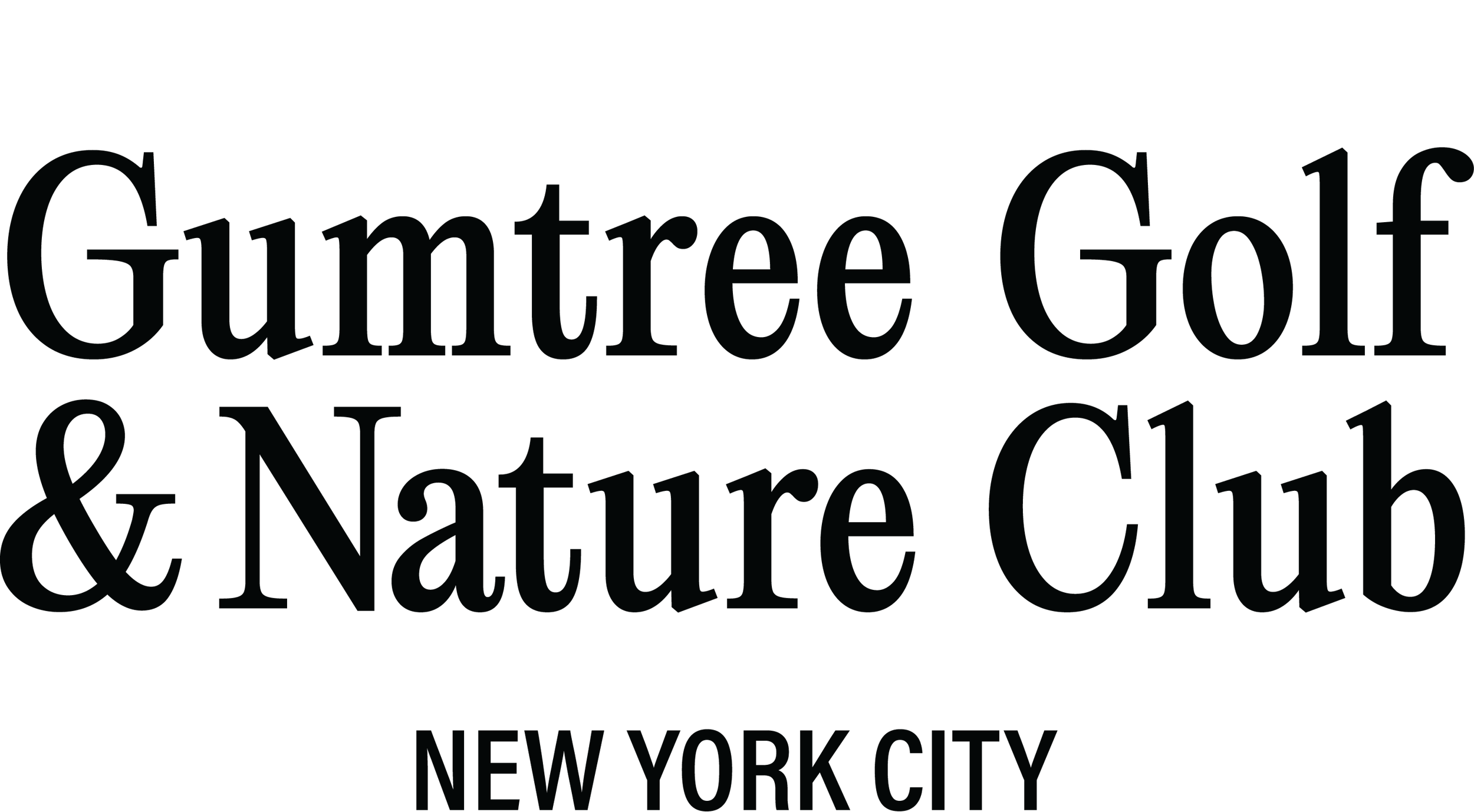 Gumtree Golf & Nature Club logo