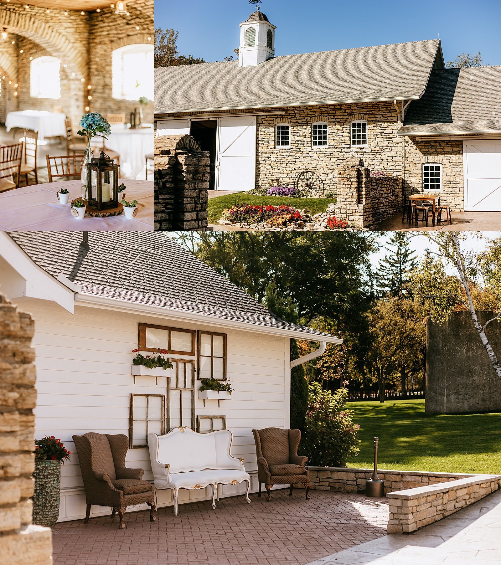  A cottage style wedding venue with beautiful gardens in Minnesota. 