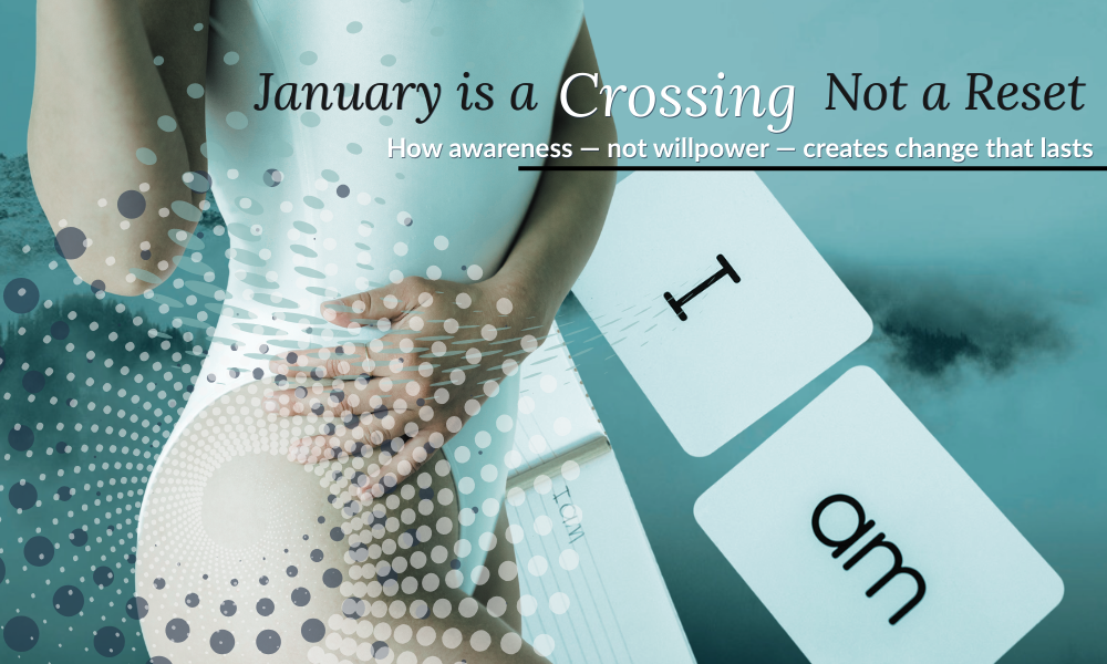 January is a Crossing, Not a Reset