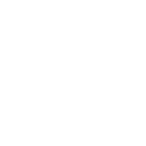 Icon of a face mask or headset with two circular ear pieces.