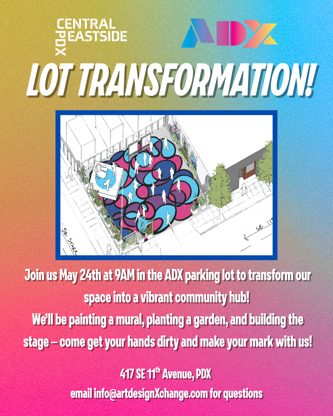 ADX: Artist-Led All In One Day Build! — Central Eastside Industrial Council