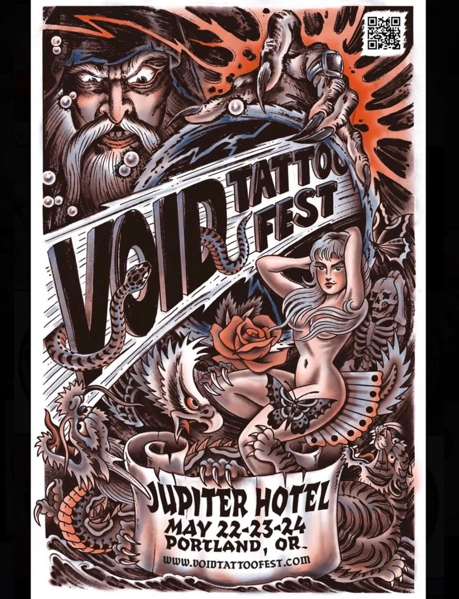 @voidtattoofest is coming up and we&rsquo;re proud to be a sponsor through our Better Together Grant program. Clear your calendar for this one!

Friday, May 22 &ndash; Sunday, May 24

Founded by longtime Portland tattooers Brian Wilson and Olivia Bri