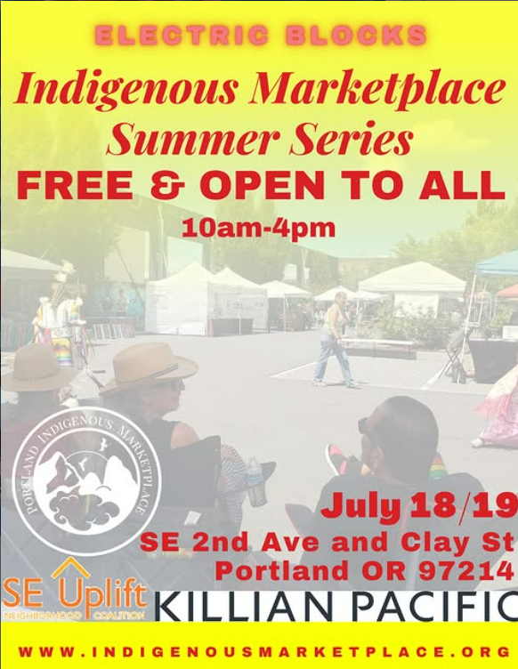 Summer Indigenous Marketplace at Electric Blocks