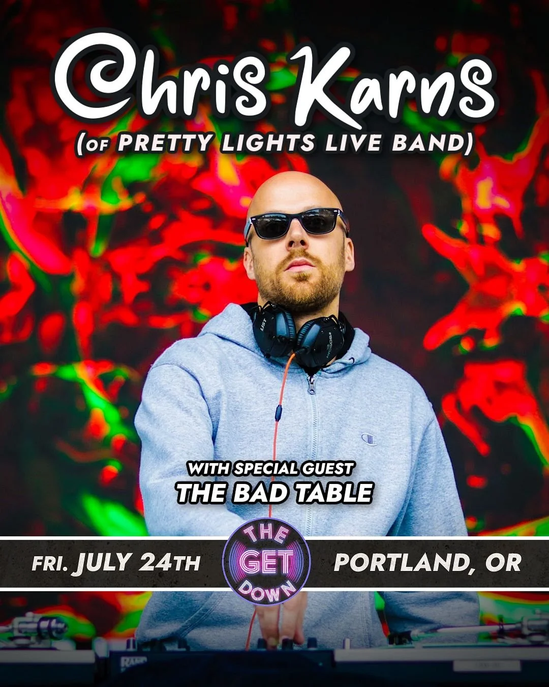 Chris Karns (of Pretty Lights Live Band) with The Bad Table