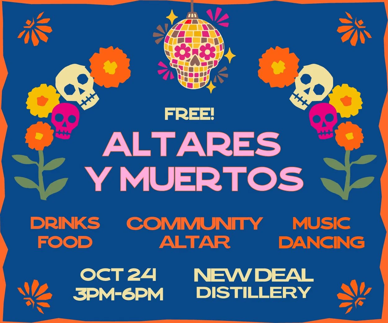 Altares Y Muertos Opening Party