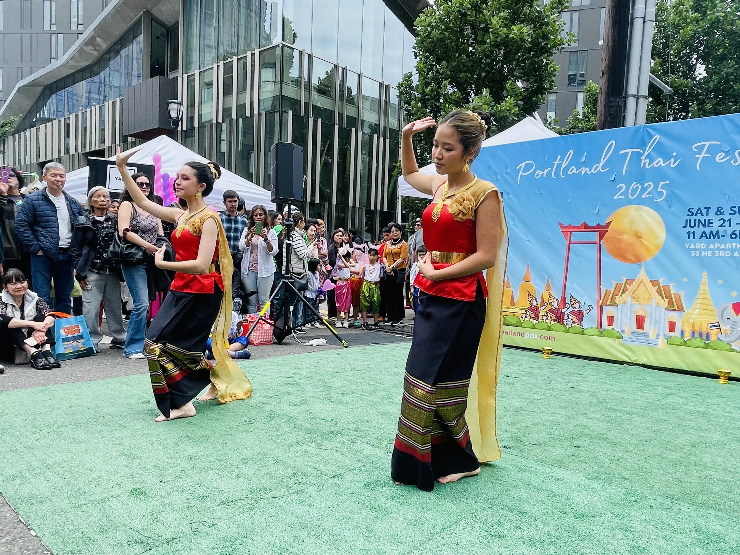 Portland Thai Festival, supported by a Better Together Grant, energizing the district through cultural celebration.