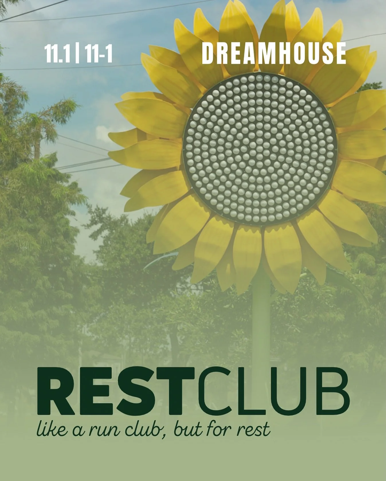 Tomorrow we rest. 

RSVP in bio. 

#restclubnola #nolarestclub #rest #explore