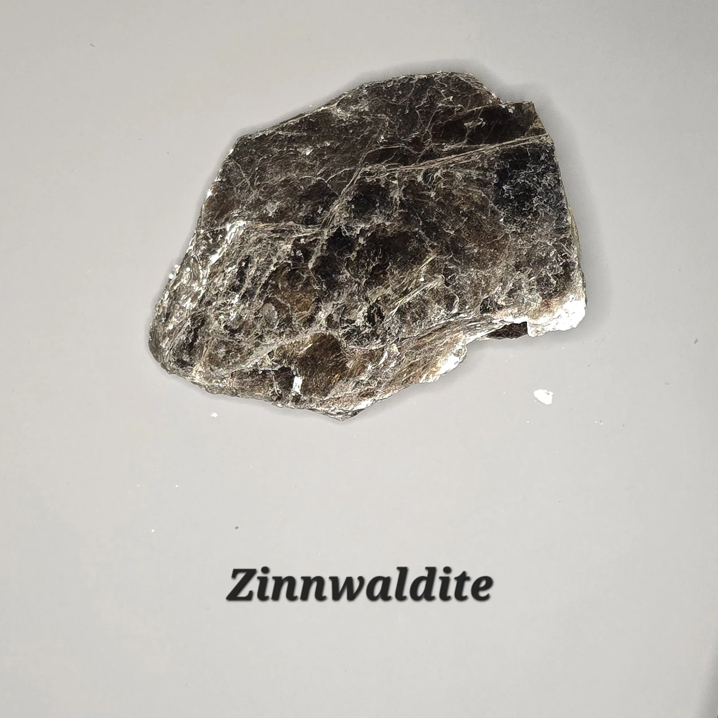 Zinnwaldite detailed photo