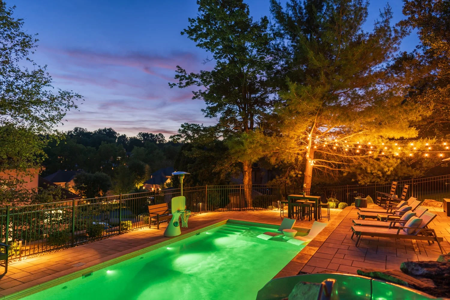 Designing for the Hill: A Two-Level Backyard in McMurray, Seen Before It Was Built