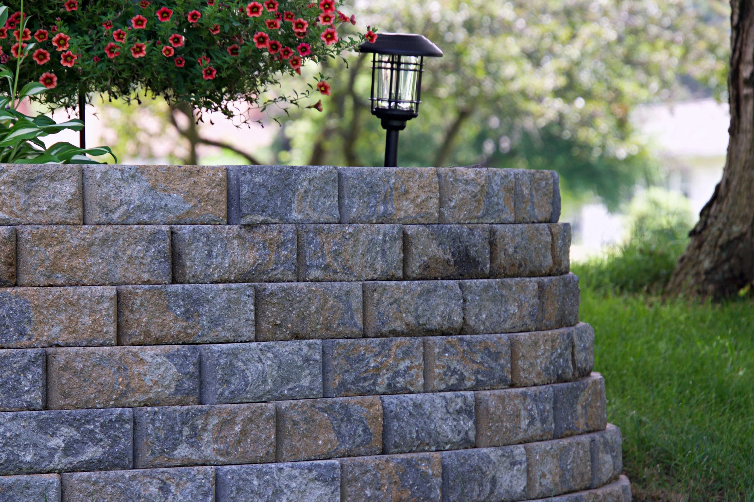 Block walk with light