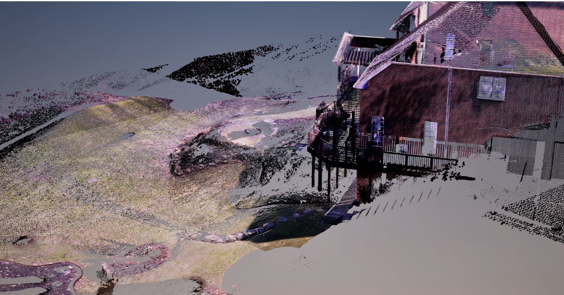 Vizyon using Point Cloud to represent Pittsburgh property
