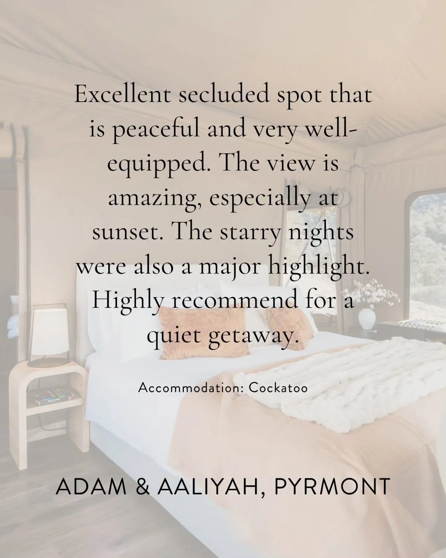 At Wildnest, slowing down brings you closer to the beauty of each moment - from sunset to starlight.
Thank you for sharing such a special experience with us.