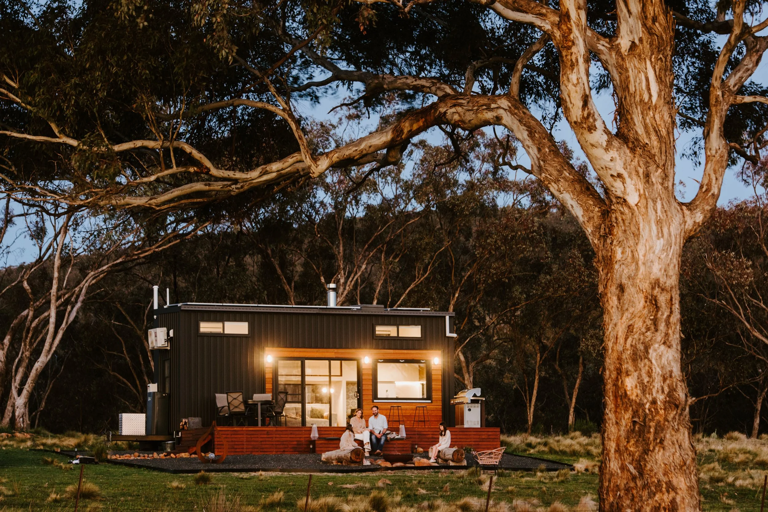 TinyNest tiny house near Bathurst for couples and small families
