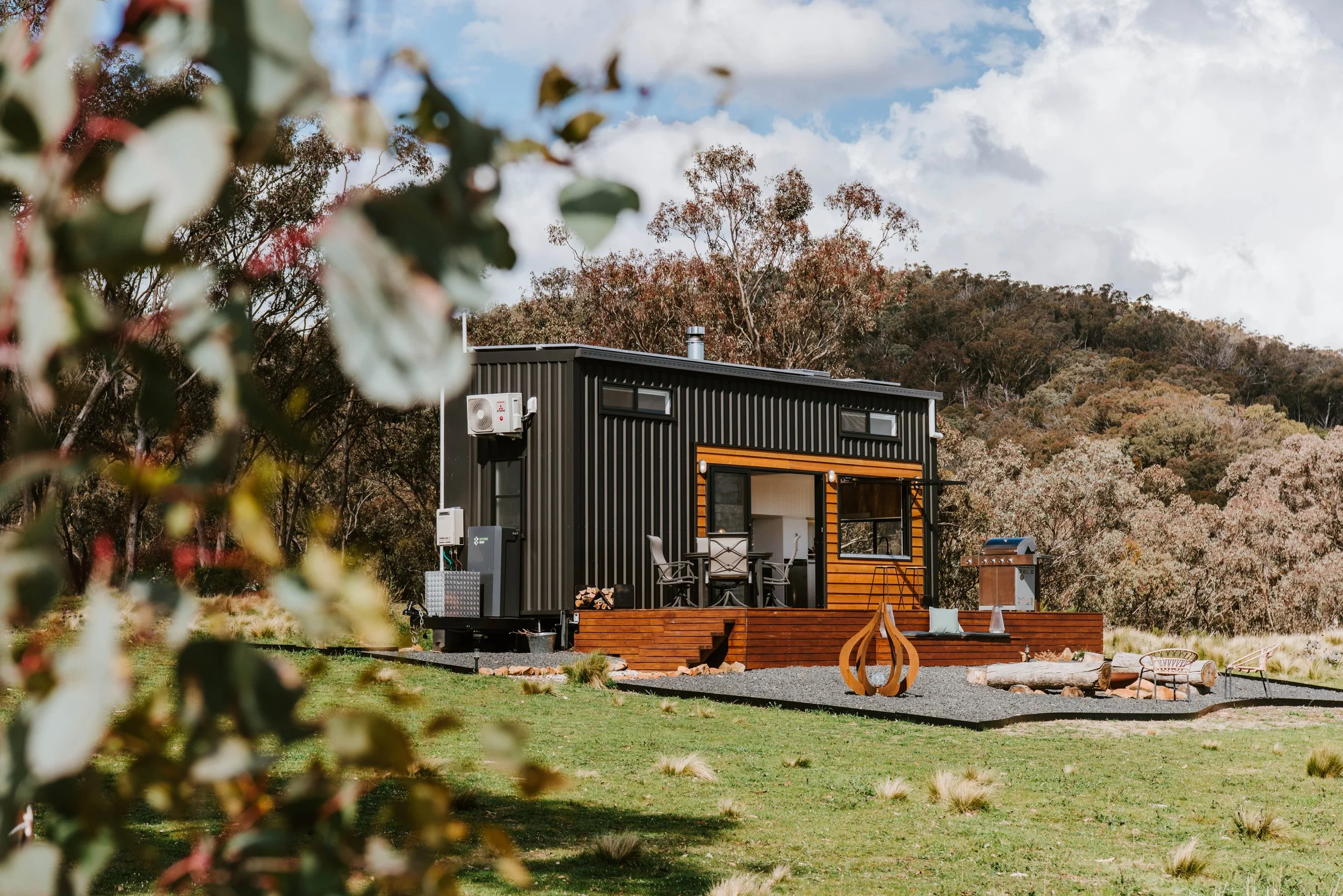 Secluded tiny house at Wildnest Wilderness in Turondale near Bathurst.