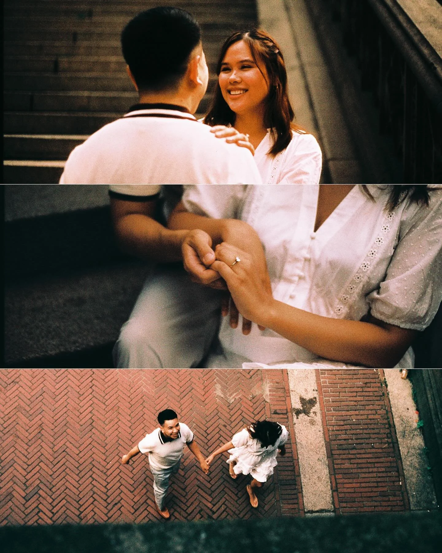 Joyce + Andy on film 🎞️ 

These two were so bubbly and smiley it made for such easy portraits! I didn&rsquo;t have to think twice about what the next pose was because it felt so effortless with them🫂

Shot on @harman_phoenix200 and @cinestill400d


