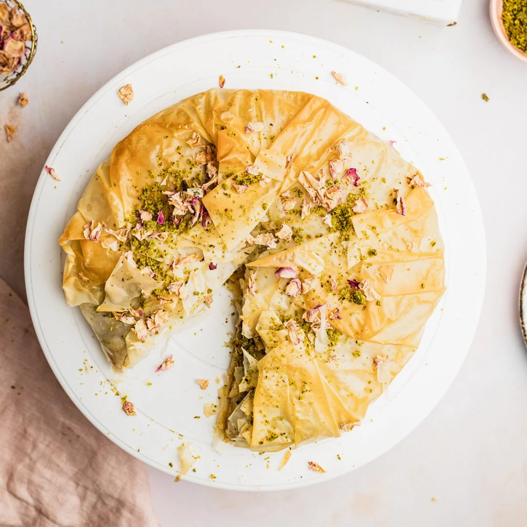 MOONG HALWA TART
