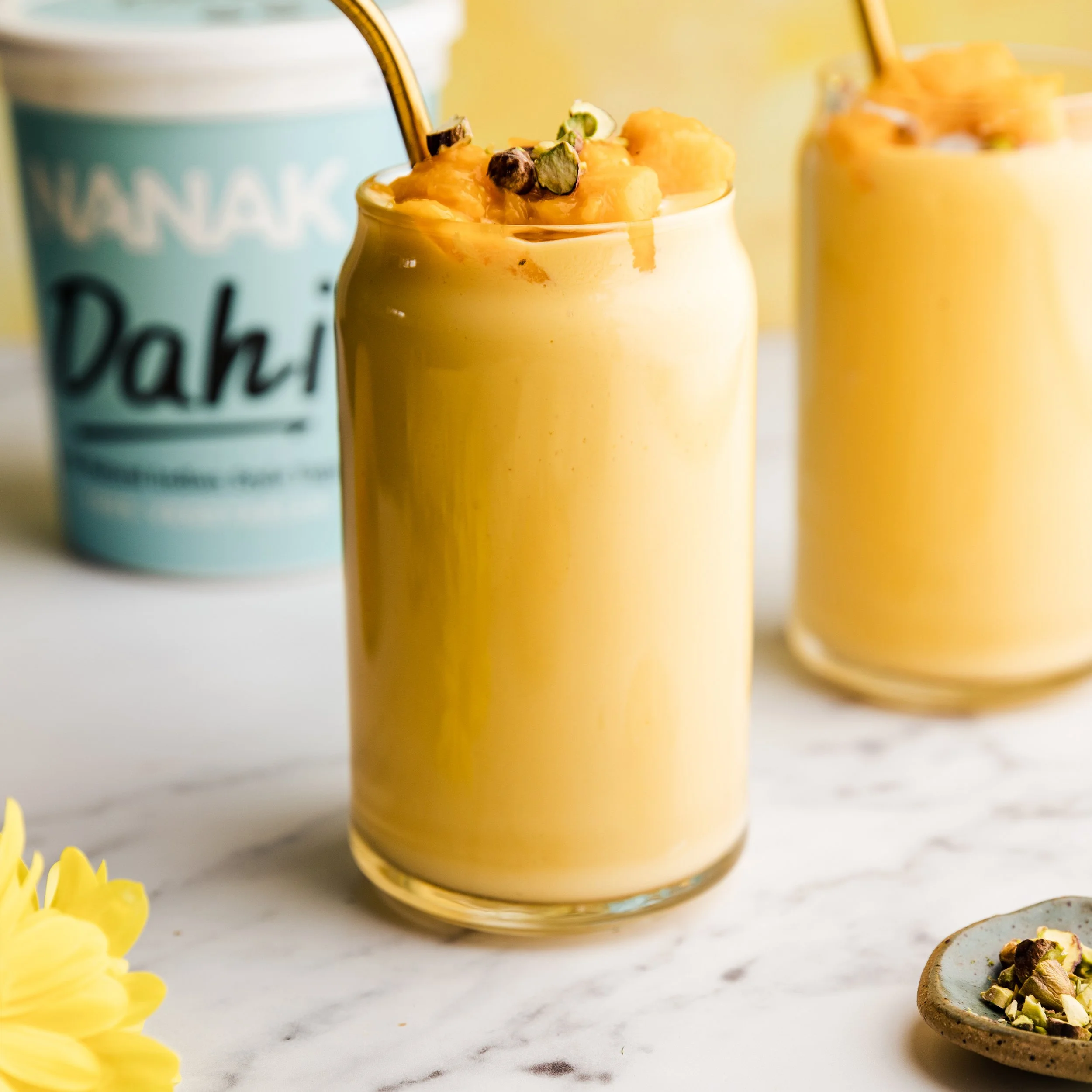 MANGO MASTANI WITH YOGURT