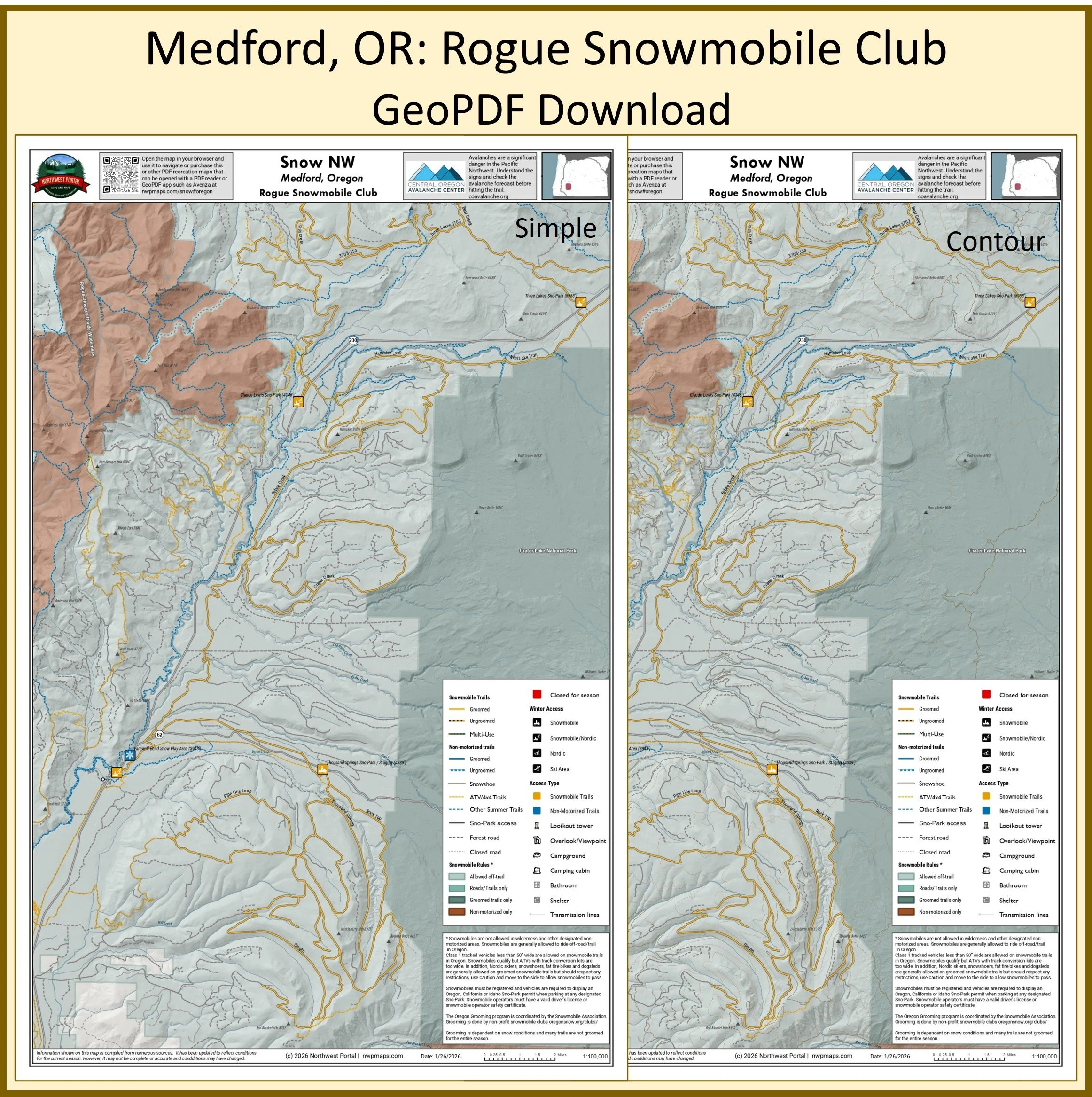 Tabloid: Rogue Snowmobilers Trails