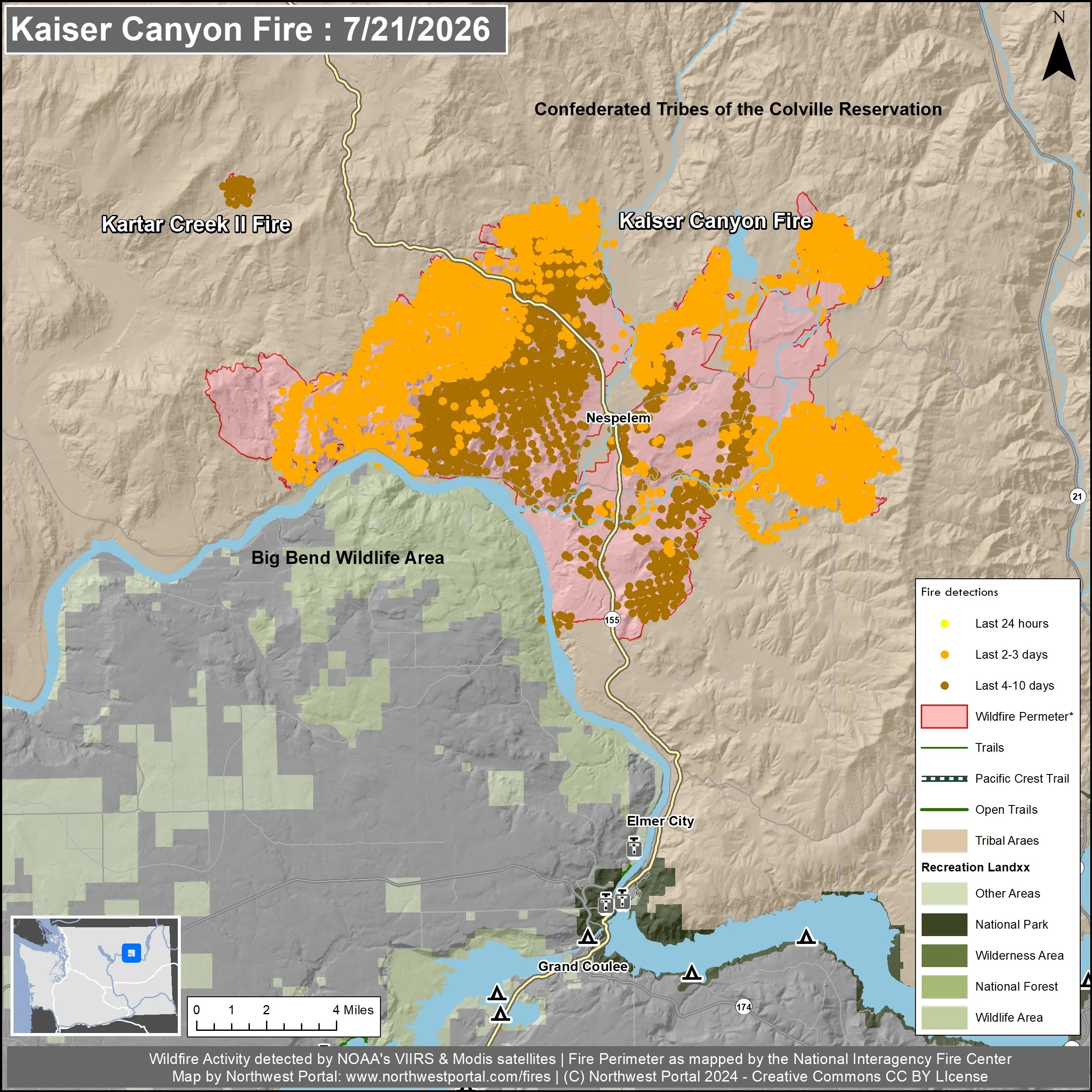 Kaiser Canyon Fire