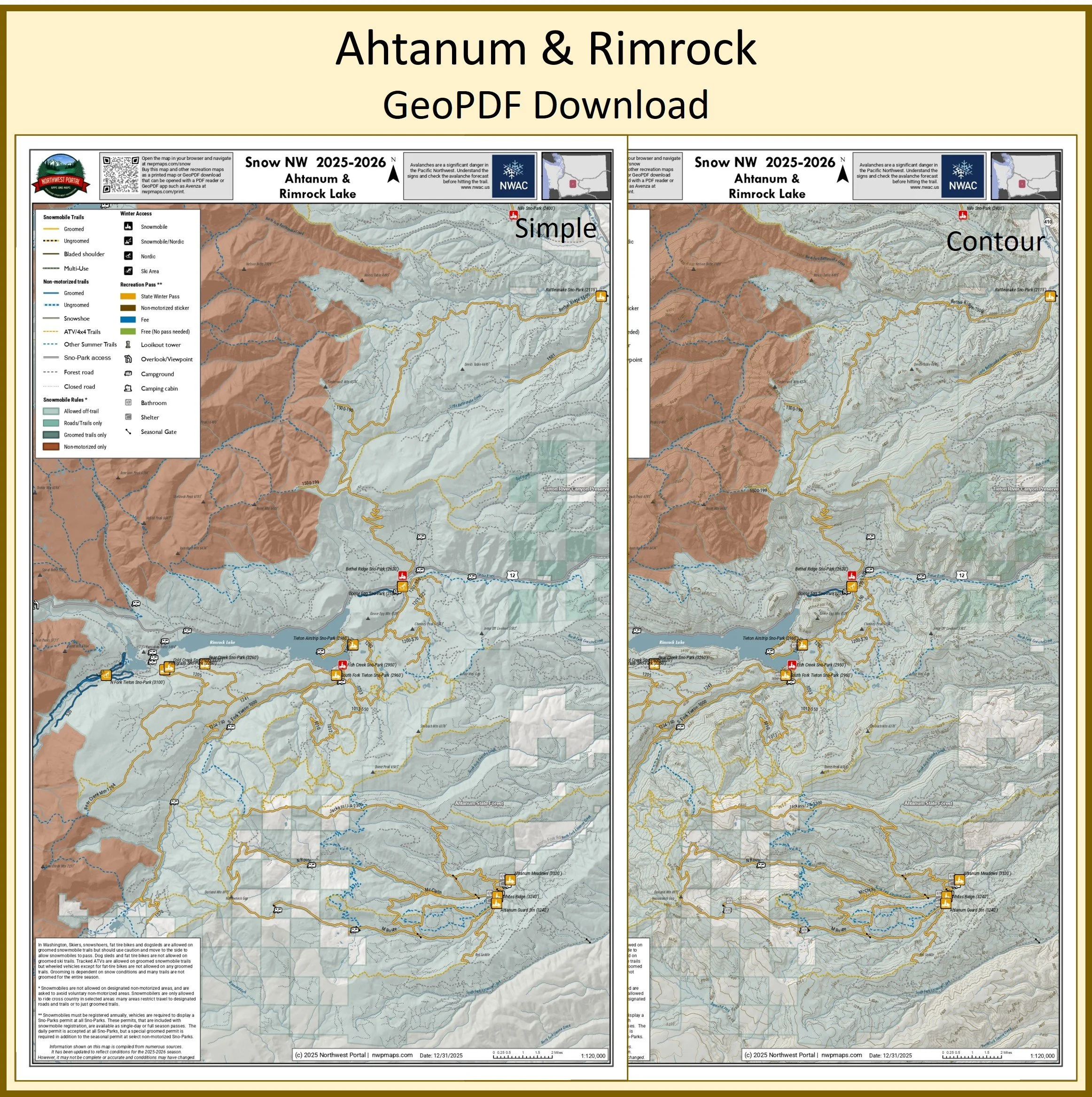 Tabloid:  Ahtanum and Rimrock Winter