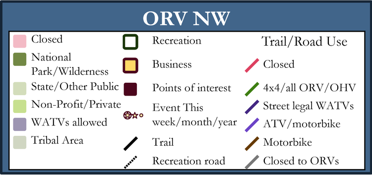 Nvl Riding Map Offroading Northwest — Northwest Portal