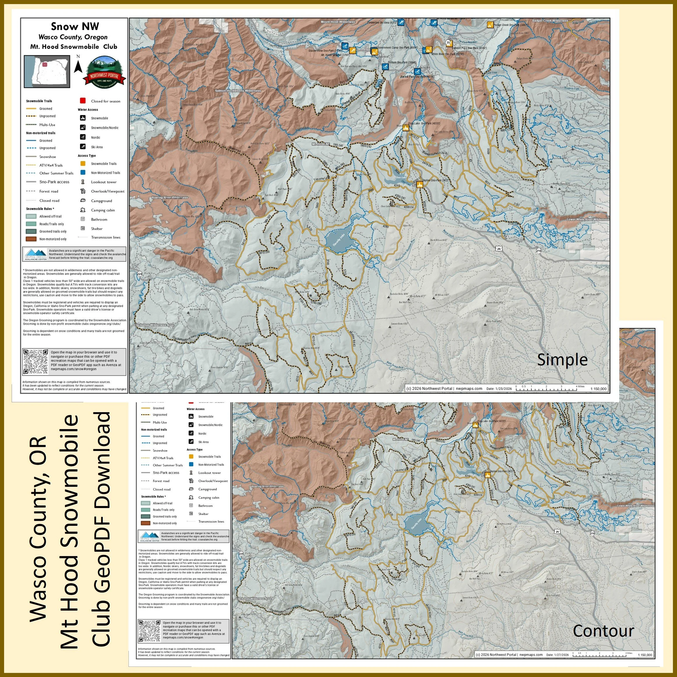 Tabloid: Mt Hood Snowmobile Club